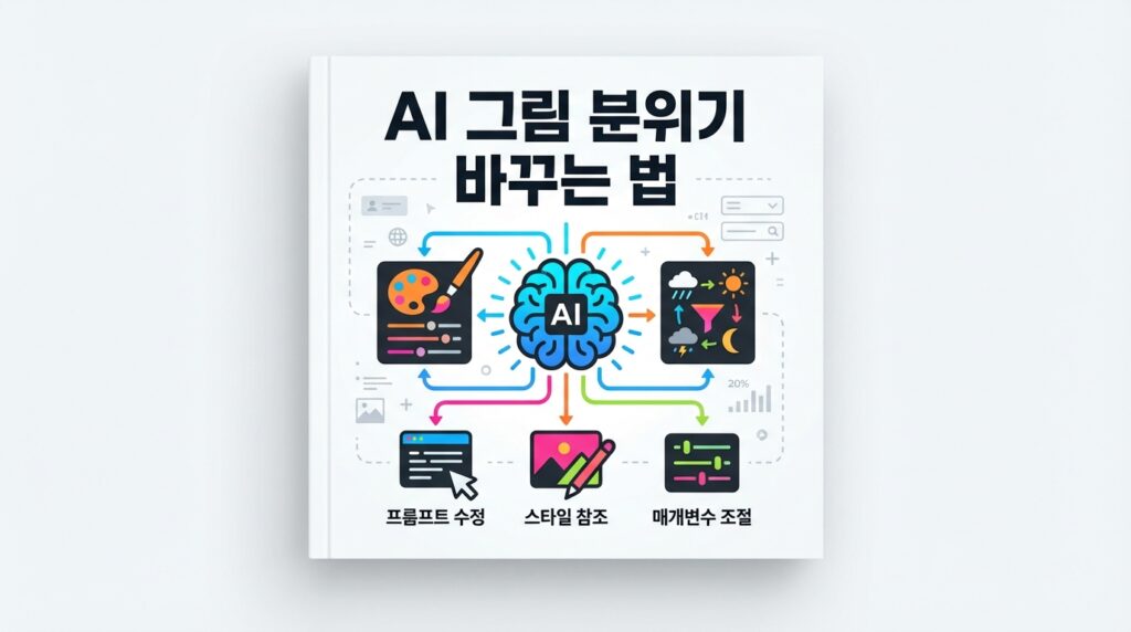 AI 그림 분위기 바꾸는 법