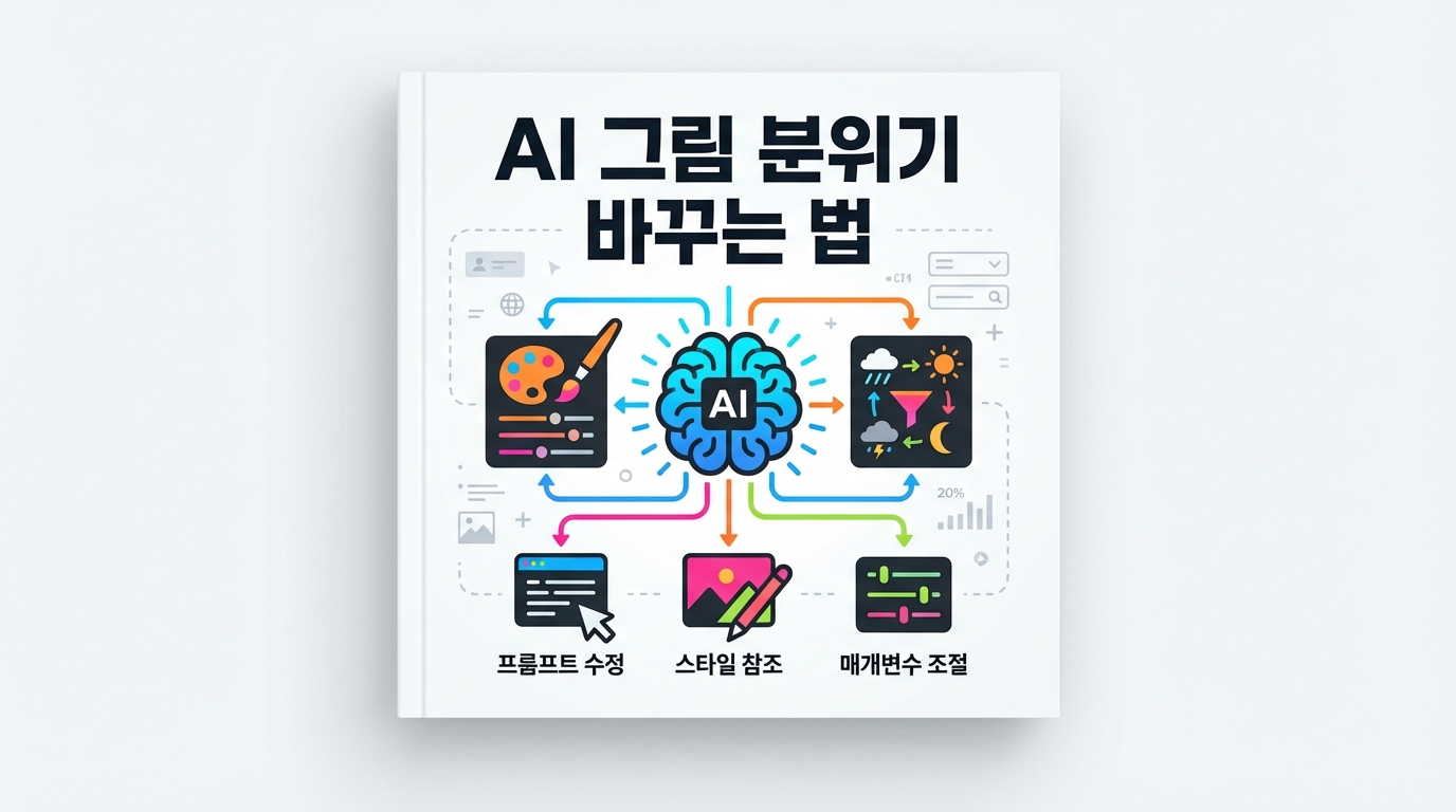 AI 그림 분위기 바꾸는 법