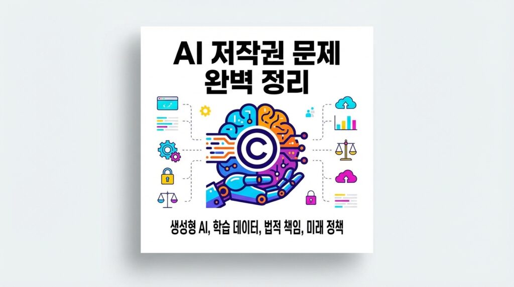 AI 저작권 문제 완벽 정리 : 상업적 이용 가능하다 vs 고소당한다?