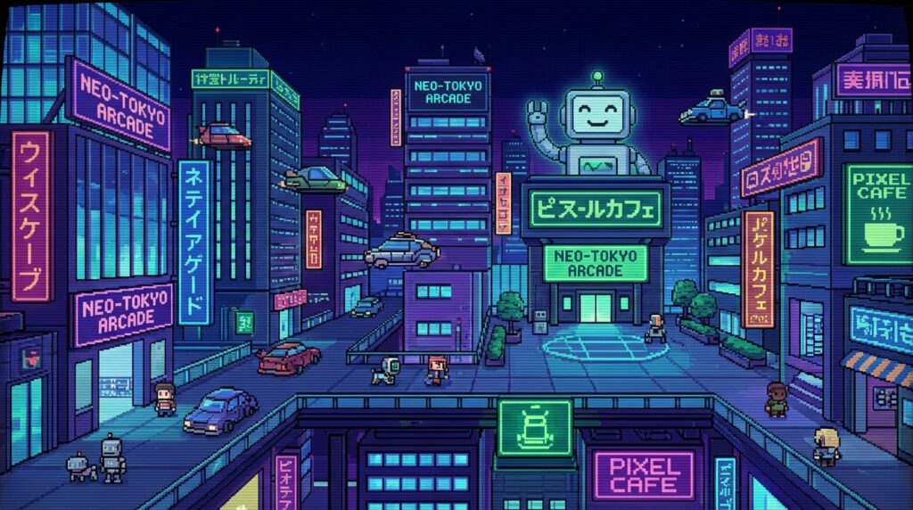 AI 그림 스타일 바꾸는 법 : 레트로 픽셀 아트