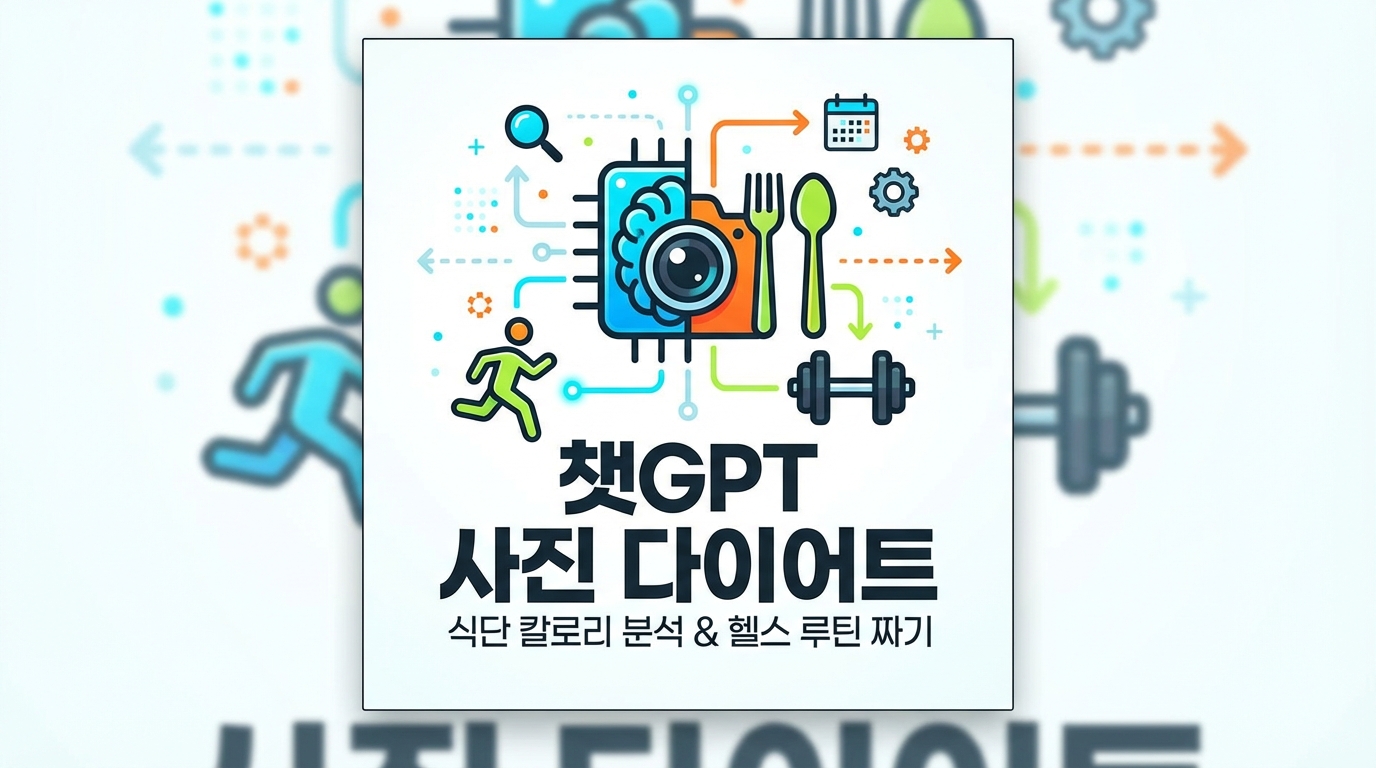 챗GPT 사진 다이어트로 식단 칼로리 분석 & 헬스 루틴 짜기