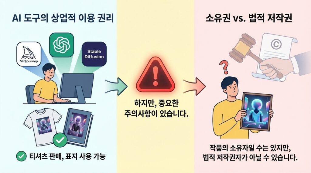 AI 그림 상업적 이용