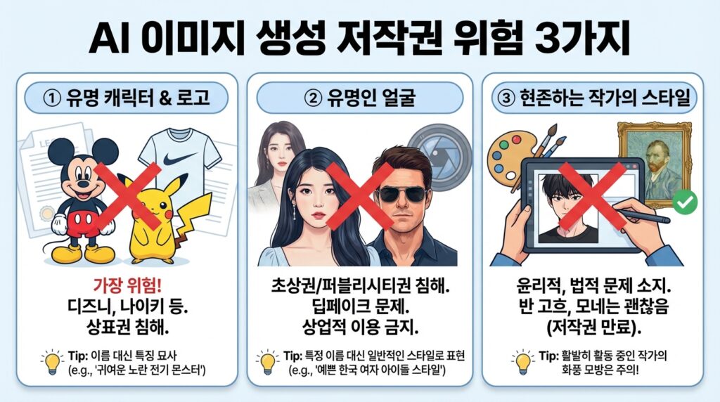 AI 저작권 생성 위험